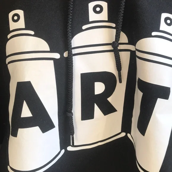 Kings of NY Street artist black hoodie spray paint cans men’s small women’s MED - Picture 5 of 12